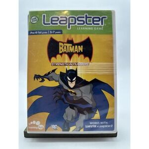 LeapFrog Leapster Batman Strength in Numbers Learning Game Math & Counting Skill